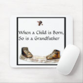 子供が生まれる…祖父である時 マウスパッド (マウス)