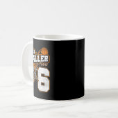 子供このBykerは現在6おもしろい6番目の誕生日Bysketb コーヒーマグカップ (正面左)