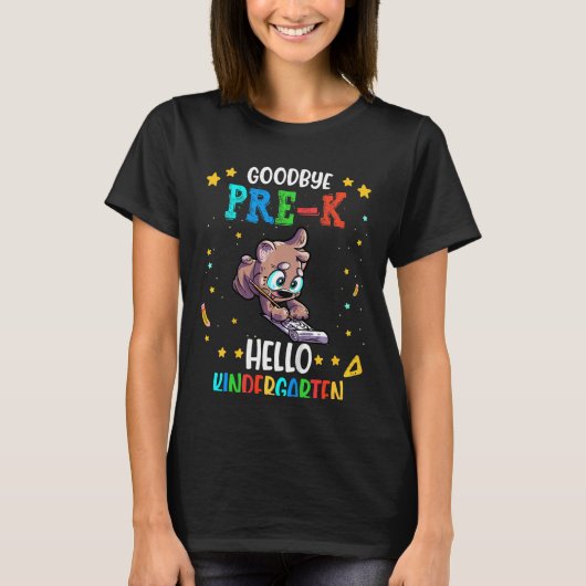 子供さよならKさようなら幼稚園1 Tシャツ (正面)
