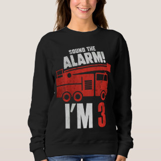 子供たちがアラームを鳴らす私は3年の誕生日キ スウェットシャツ