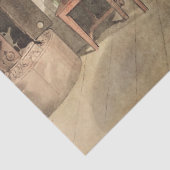 子供たちがカール・ラーソンによってベッドに行った時 薄葉紙 (詳細)