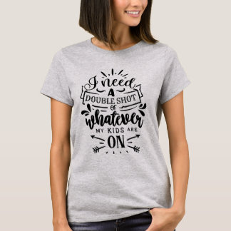 子供たちが何に興奮しているのか私もちょっと飲ませて Tシャツ