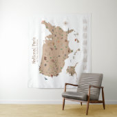 子供たちが国立公園を探索ウッドランド子供部屋 タペストリー (インサイチュ)