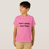 子供たちが宗教的なTシャツ Tシャツ (正面フル)