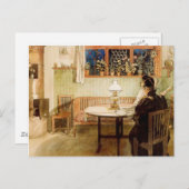 子供たちが寝た後 ポストカード (正面/裏面)