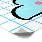 子供たちが幸せな陽気なドードルを天気に恵む ポスター (角)