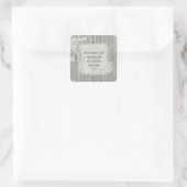 子供たちが真実の中を歩く – 3ヨハネ1:4 スクエアシール (バッグ)