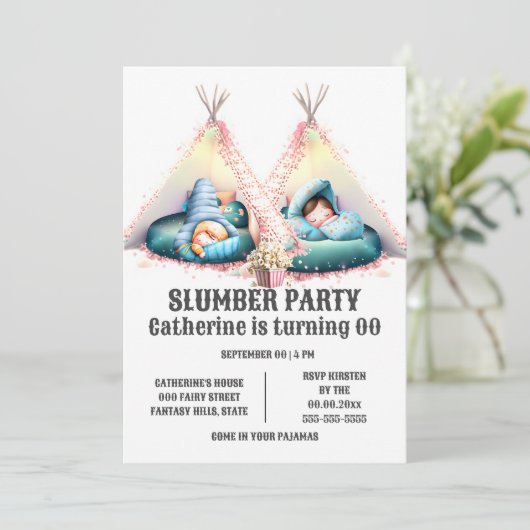 子供たちが眠るティーペ睡眠の眠り眠り 招待状 (スタンド正面)