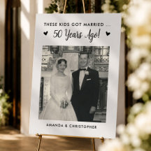 子供たちが結婚しました ウェディング記念日サイン