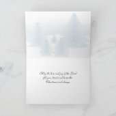 子供たちが「生まれたばかりの王に栄光あれ」を歌う シーズンカード (内部)