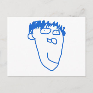 子供たちによって作られた!幸せなベビープレゼント5歳 ポストカード