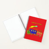 子供たちに合わせた キンダー クラスの 楽しいスケッチ 落書き ノートブック (内部)