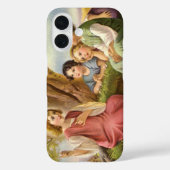子供たちに教えるイエス・キリスト、ヴィンテージ宗教 Case-Mate iPhoneケース (裏面)