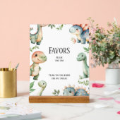 子供たちのかわいい恐竜をテーマにした誕生日の好意サイン アクリルサイン (ウェディング)