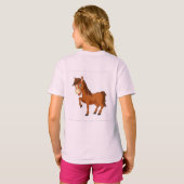 子供たちのときの最高のデザイン  Tシャツ (裏面フル)