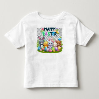 子供たちのイースターのお祝い トドラーTシャツ