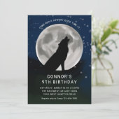 子供たちのオオカミの遠吠え ムーンパーティー 招待状 (スタンド正面)