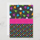 子供たちのハロウィンカボチャ絵付けパーティー 招待状 (裏面)