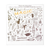 子供たちのハロウィン プレゼント クラスルーム カラー ページ ギフト ノートパッド (正面)