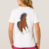 子供たちの最高のデザイン Tシャツ (裏面)