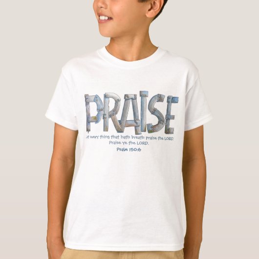子供たちの賛美 Tシャツ (正面)