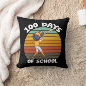 子供たちの100日目の学校生活 男の子 100日目 野球 クッション (ブランケット)