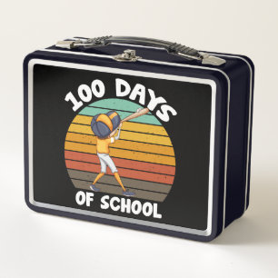 子供たちの100日目の学校生活 男の子 100日目 野球 メタルランチボックス