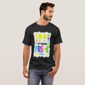 子供たちの100日目の学校&先生の生活 Tシャツ (正面フル)