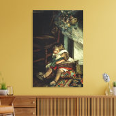 子供たちはおもちゃの夢を見ている キャンバスプリント (インサイチュ (リビング))