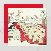 子供たちはベッドにぴったりと収まって寝ていた シーズンカード (正面/裏面)