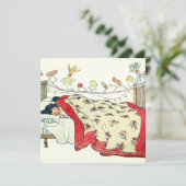 子供たちはベッドにぴったりと収まって寝ていた シーズンカード (スタンド正面)