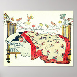 子供たちはベッドの中で全て居心地の良い場所に寝かされていた ポスター