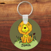 子供たちはライオンのキーチェーンと名付けた キーホルダー (正面)