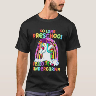 子供たちは幼稚園へようこそ ユニコーン Tシャツ