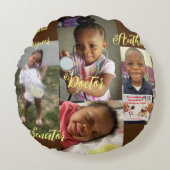 子供たちは未来のリーダーであるトートバッグ ラウンドクッション (正面)