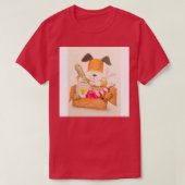 子供たちは犬をキッパー Tシャツ (デザイン正面)