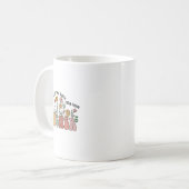 子供たちを教え、愛し、成長を見守る先生に感謝を コーヒーマグカップ (正面左)