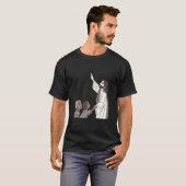 子供たちを祝福するイエス・キリストのカートゥーンTシャツ Tシャツ (正面フル)