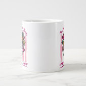 子供たちを育て 愛し 見守る ジャンボコーヒーマグカップ (正面)
