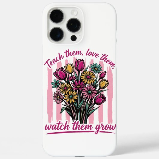子供たちを育て 愛し 見守る Case-Mate iPhoneケース (裏面)