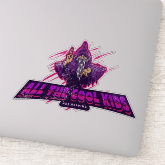 子供たちカッコいいは全読て魔法使いのステッカー シール (詳細)