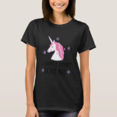 子供たちグラミーとグラピー愛Unicorn Tシャツ (正面)