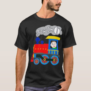 子供たち今は私は少し可愛い6歳の誕生日おもしろいロコット Tシャツ