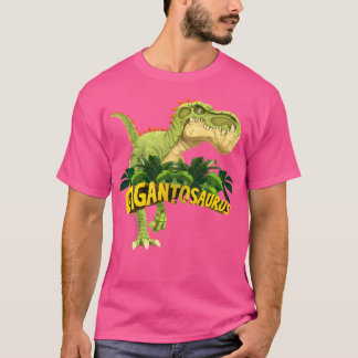 子供たち巨大な最大の恐竜カラフルA Tシャツ