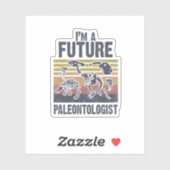 子供たち未来の古生物学者の恐竜 シール (シート)