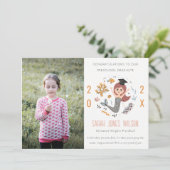 子供たち水中マーメイドフォトプリスクール卒業 案内状 (スタンド正面)