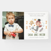 子供たち水中マーメイドフォトプリスクール卒業 横断幕 (横)