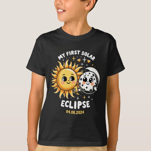 子供たち私の太陽の最初のEclipse幼児の男の子の女の子202 Tシャツ (正面)