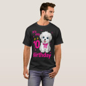 子供たち私の10誕生日犬の恋人10歳 Tシャツ (正面フル)