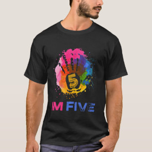 子供たち私は一握り5歳5誕生日トッド Tシャツ